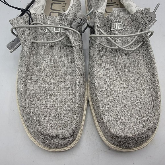 Hey Dude Mens 11 Wally Linen Iron Loafer Slip On Shoes Lightweight Casual Walk main image 7